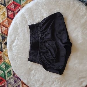 Free People Movement Black High Waisted Athletic Athleisure Workout Shorts
